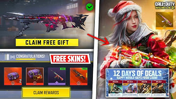 12 Days Of Deals | Claim FREE Mythic Gun Trials | Special Lucky Draw & Free Holiday Skins! CODM S11!
