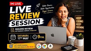 LIVE Resume Review Session | Get Feedback to Make Your Resume Stand Out