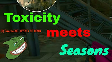 Toxicity meets Seasons | Random Bullet Force Moments #13