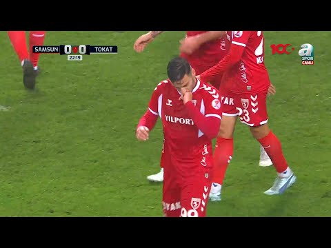 GOL Ercan Kara Samsunspor 1-0 Tokat Belediyesi Plevnespor (Ziraat Türkiye Kupası 4. Tur Maç)