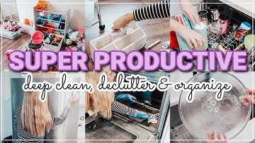 KONMARI CLEAN AND DECLUTTER WITH ME | SPEED CLEANING MOTIVATION | ALL DAY CLEAN WITH ME 2021