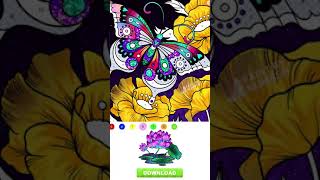 Coloring Game for Stress Release