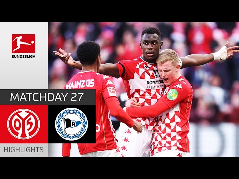 Mainz Arminia Bielefeld Goals And Highlights