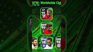 تشكيلة نجوم الأسبوع Potw 26 Oct '23 بيس 2024 موبايل? طاقات رهيبةEfootball 2024 mobile #efootball