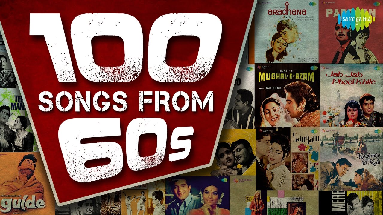 Top 100 Songs From 60s  60s     HD Songs  All Songs From 60s  Lata M Kishore Kumar