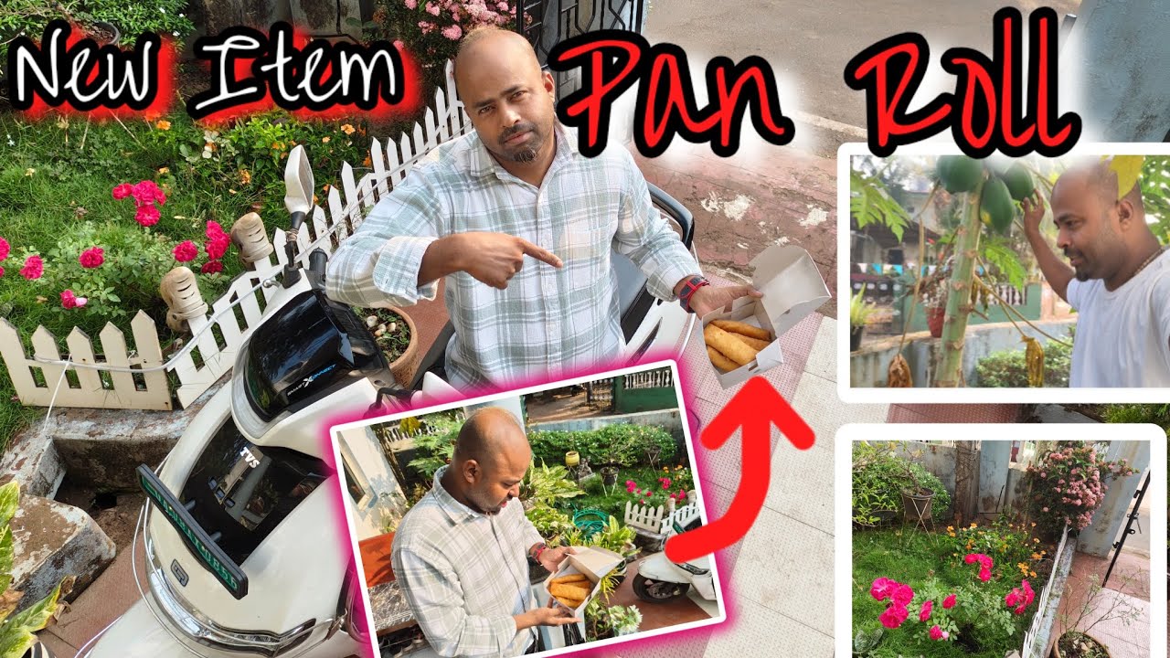Sunday Special New Item Pan Roll Yummy #goanvlogger #konkanivlogger #mariomonica