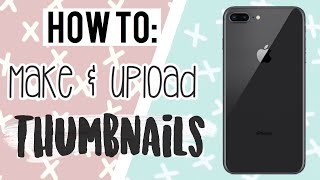 In this video i will be showing you guys how to make a thumbnail and
edit that using your iphone. hope enjoy! tech videos: https://www.y...