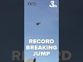 Record-breaking motorcycle jump at Caesars Palace