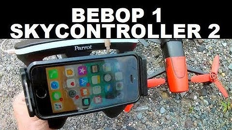 Parrot Bebop 1 Skycontroller 2 setup FLIGHT app camera REVIEW