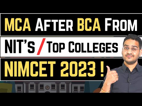 💥MCA After BCA from NIT's! NIMCET 2023 Exam, Dates, Eligibility, Pattern! #nimcet #nimcet2023 #mca