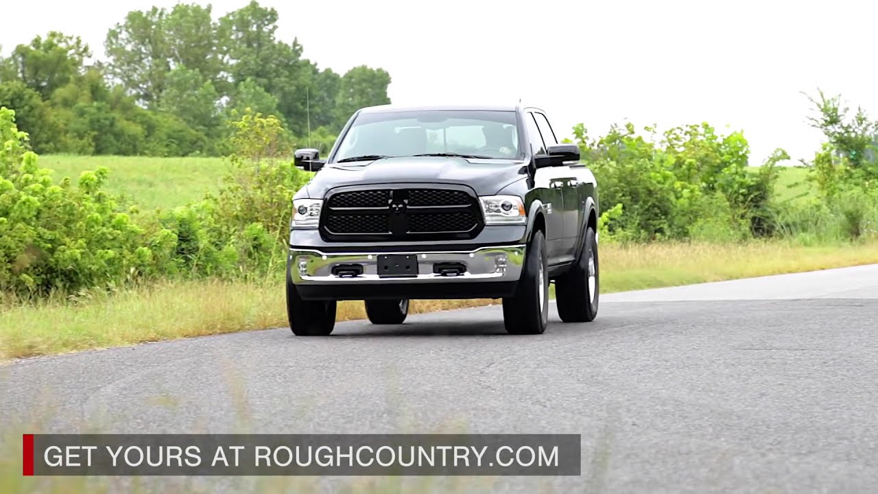 2012-2017 Ram 1500 2.5-inch Leveling Kit by Rough Country - YouTube