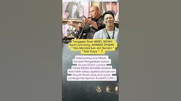 Ahmad Dhani : Tanggapi Soal Ariel Noah Dia Sok Kaya❗#shorts #ahmaddhani #ariel