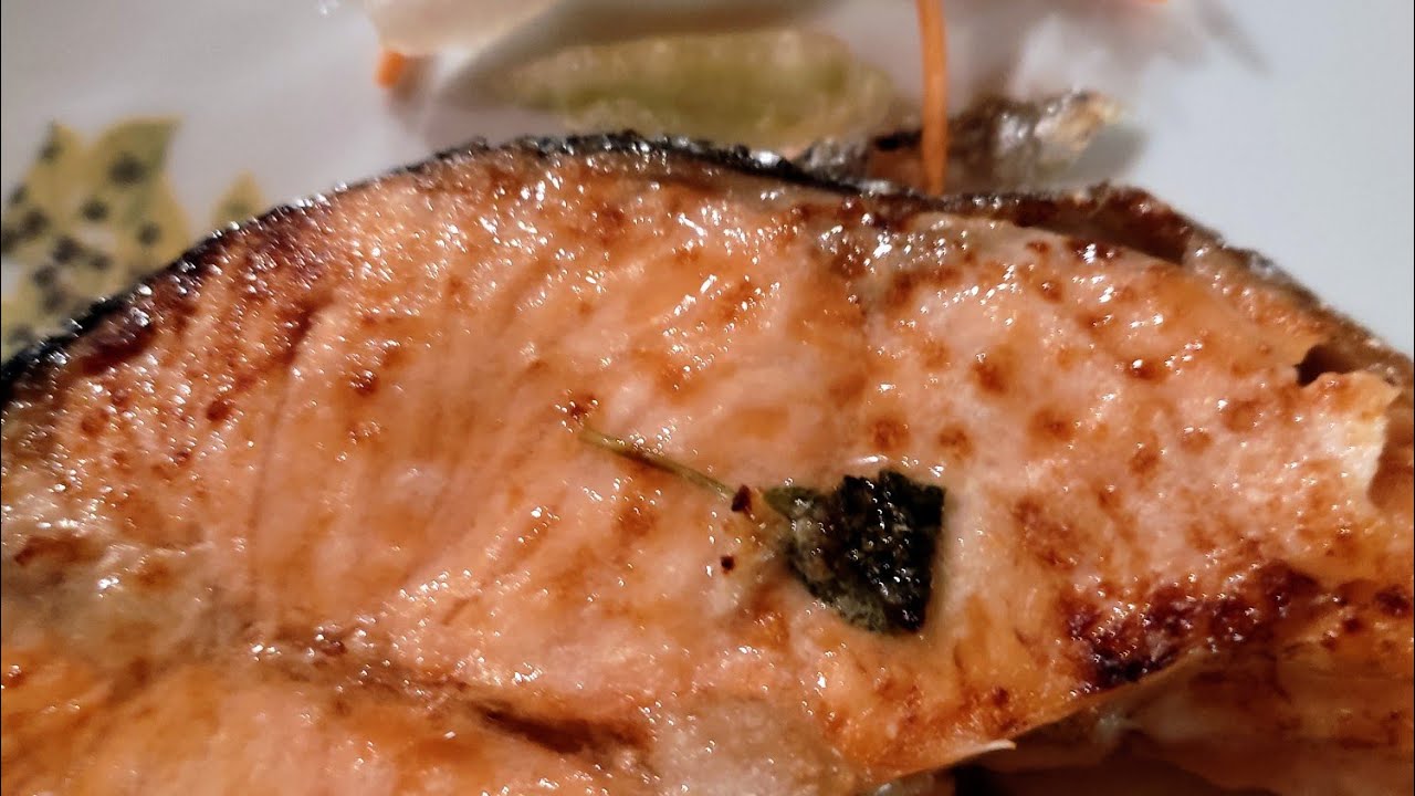 trancio salmone in friggitrice ad aria