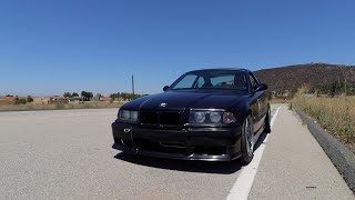 INSTALLING MY E36 EXHAUST SYSTEM Too Loud E36 Exhaust Install
