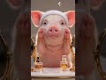 How I Start My Day 😁🐷 #GRWM #pig #smooth #ASMR #luxurylifestyle #meme #CuteAnimals #FunnyShorts