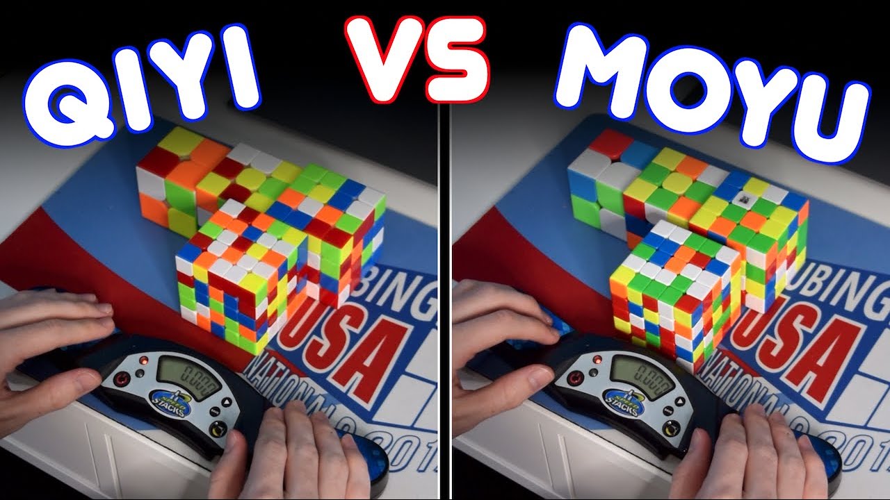 QiYi vs MoYu 2x2-5x5 Relay! 