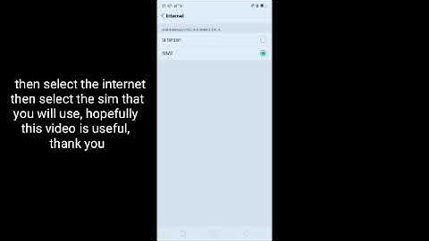 How to change internet data connection sim1 to sim2 || Redmi 5a