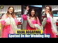 Bride KAJAL AGGARWAL with Her CUTE Mom Right Before Her WEDDING With Gautam Kitchlu