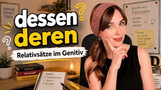 الدرس 14 - {Relativsätze im Genitiv} B2 🇩🇪📚