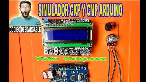 Simulador Ckp y Cmp Codigo Arduino