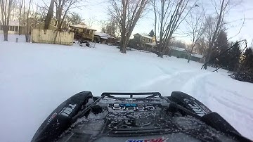 Winter Bashing-Traxxas Slash On Board Audio