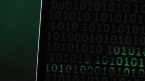 Binary Code Stock Video