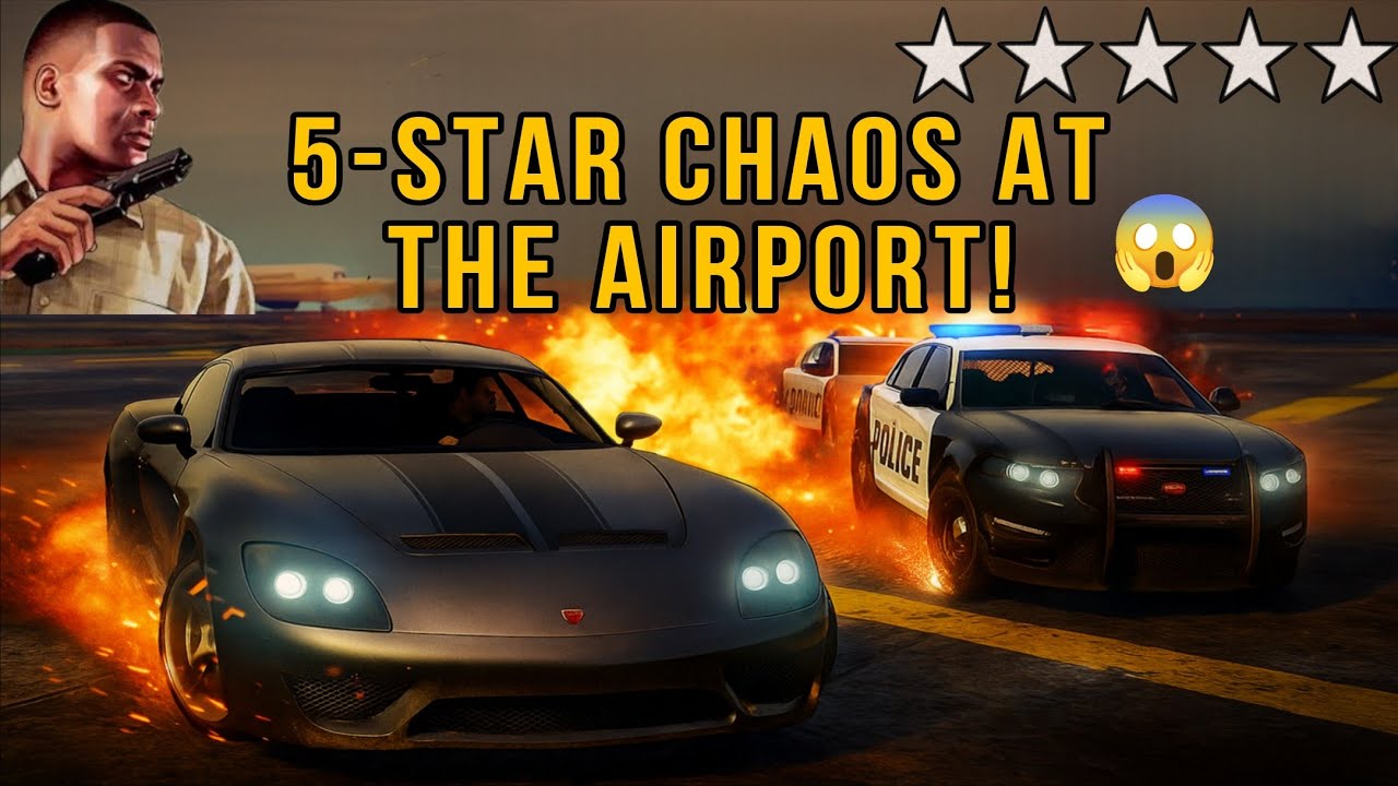 5-Star Police Chase Ends in Harbour! | GTA 5 insane moments!!😱 - YouTube