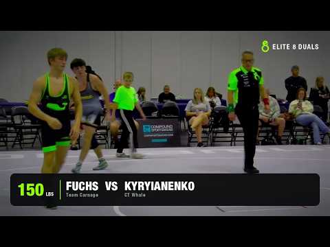 150LBS GRAYSON FUCHS (TEAM CARNAGE) vs ILLIA KYRYIANENKO (CT WHALE)