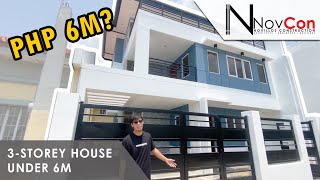 House Tour 4: 3-Storey Residential Under 6M PHP