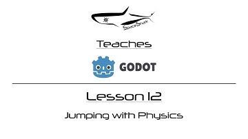 Godot 3.1 Visual Scripting - Lesson 12 - Jumping with Physics