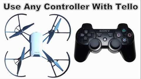 Use any controller with the Tello Drone (or any wifi drone!)