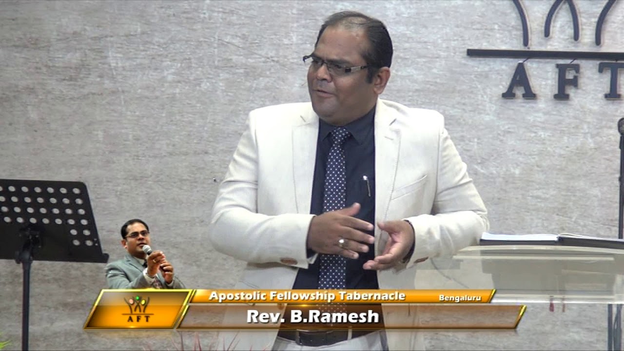 Pastor ramesh aft bangalore sermon trust in the lord 4 youtube