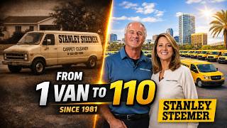 From 1 Van to 110: The Story Behind Stanley Steemer Orlando | 40+ Years in Central Florida