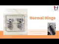 Normal hinge | Easy installation &amp; adjustment | Furniture fittings manufacturer