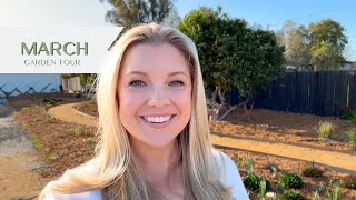 March Garden Tour! 🌸 The Garden is Actually Starting to Look Like a GARDEN!