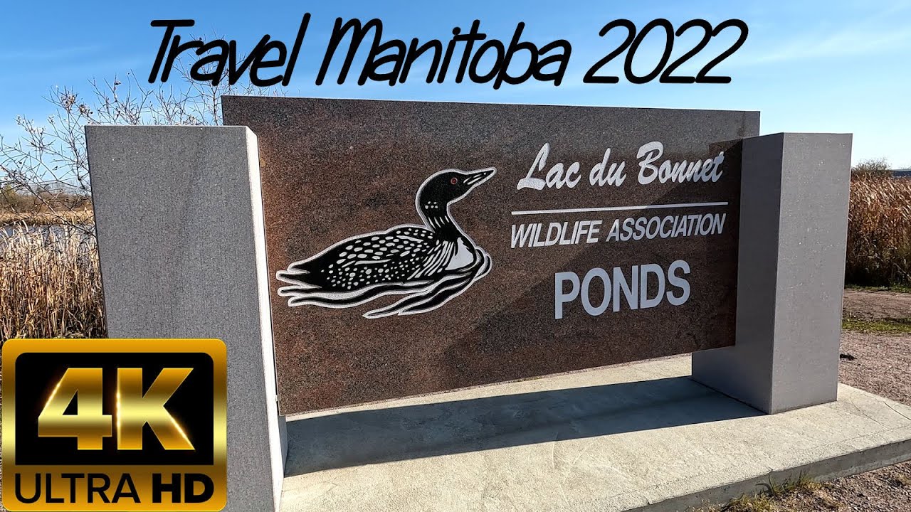 Travel Manitoba 2022 Lac Du Wildlife Association Ponds YouTube