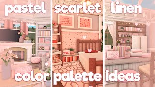the best blush color schemes you'll find in bloxburg