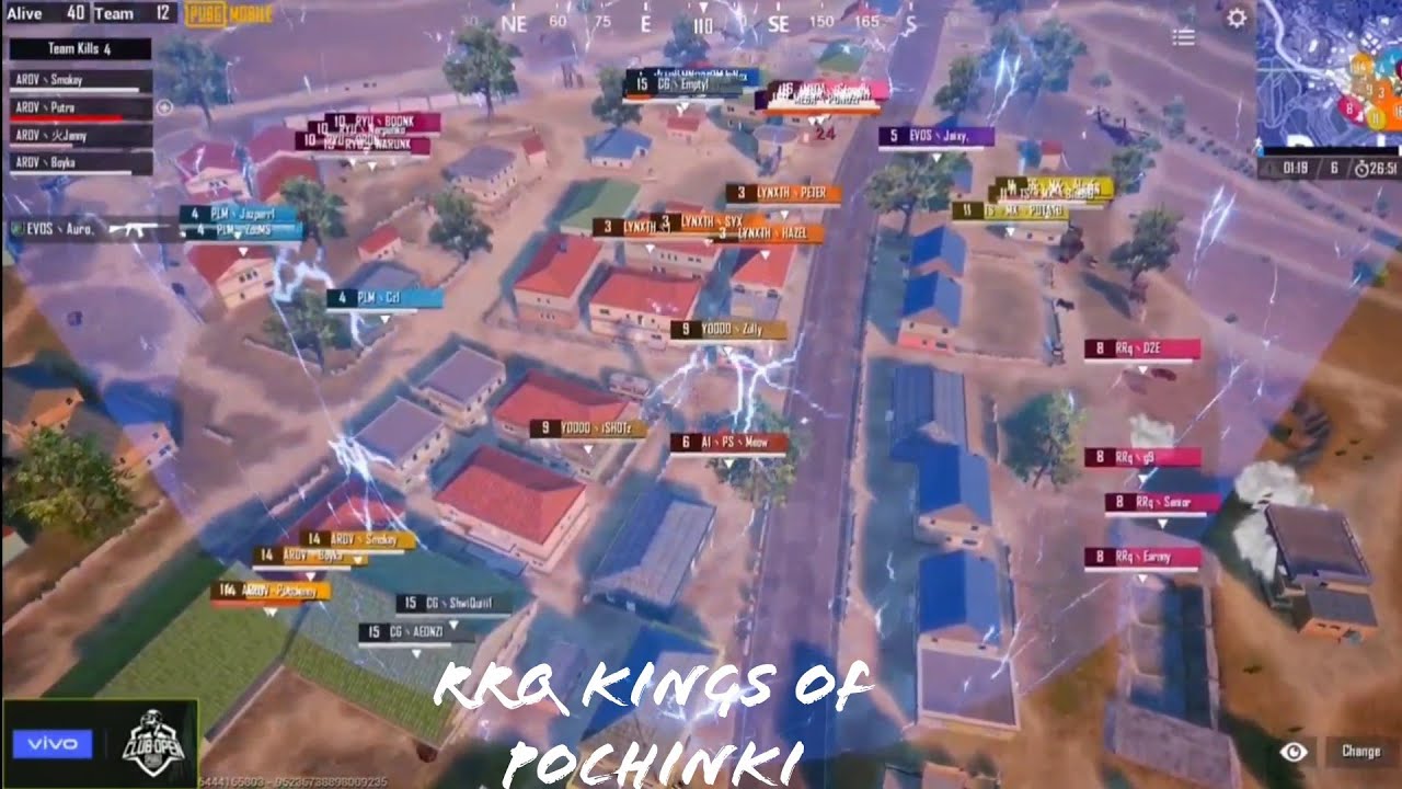 RRQ Kings / Best Match in Pochinki / PMCO SEA FALL SPLIT HIGHLIGHTS