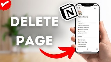 How To Delete Page On Notion?
