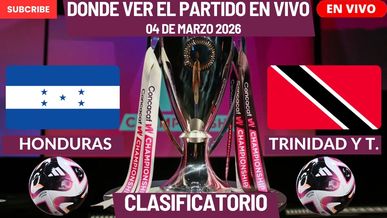 ⚽️Honduras vs Trinidad y Tobago⚽️Dónde Ver El Partido EN VIVO CONCACAF Fútbol Femenino 2026