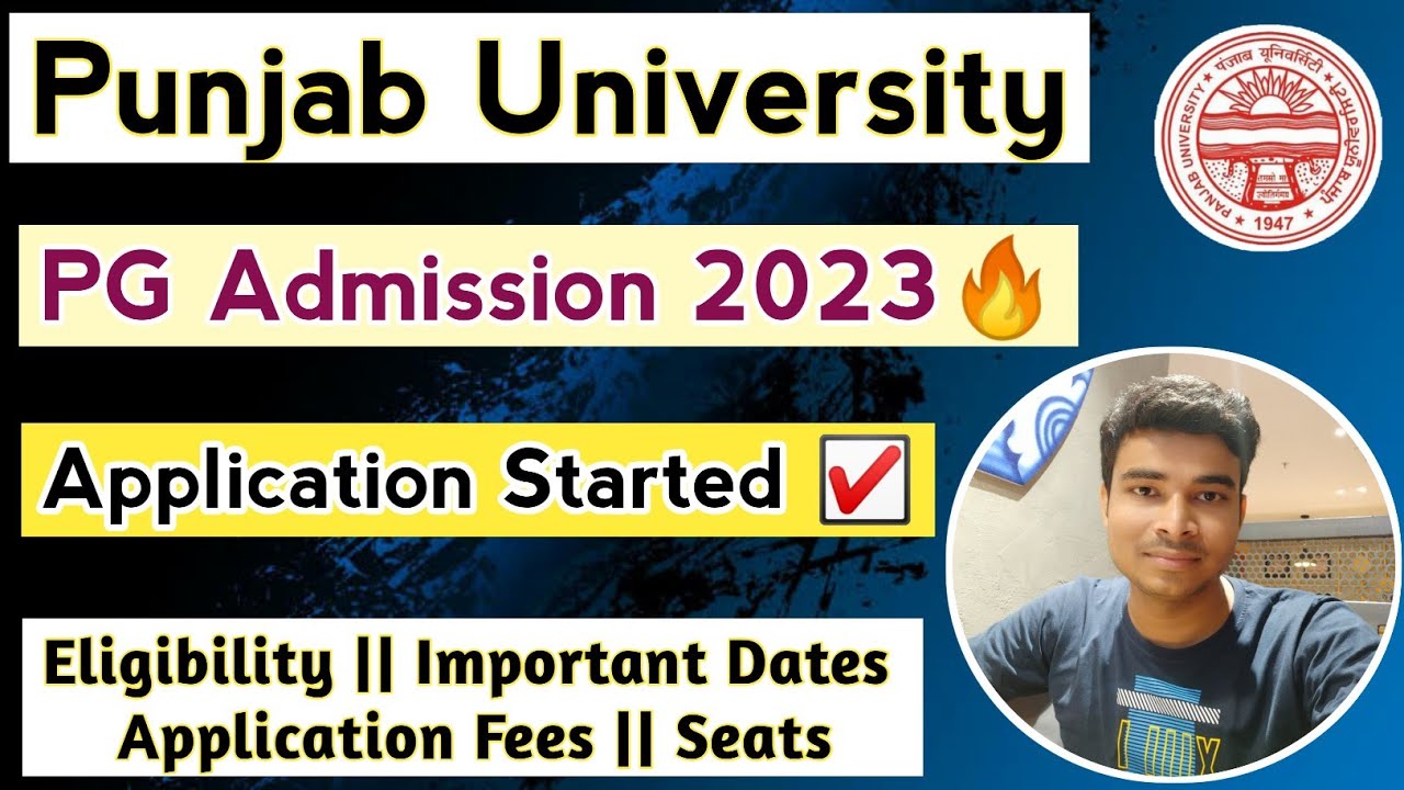 punjab university admission phd 2023