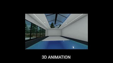 3D ANIMATION SWIMMING POOL #3d #swimmingpool