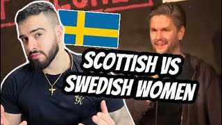 🇸🇪 Fredrik Andersson - Scottish Vs Swedish Women Stand Up Comedy (British REACTION)