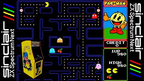 PAC-MAN ARCADE (R.A.M.S.) ZX Spectrum Next