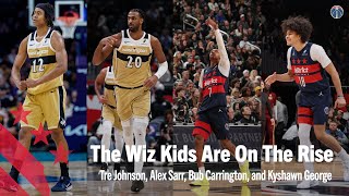 Information Alex Sarr, Kyshawn George, Bub Carrington, and Tre Johnson are on the Rise Guide