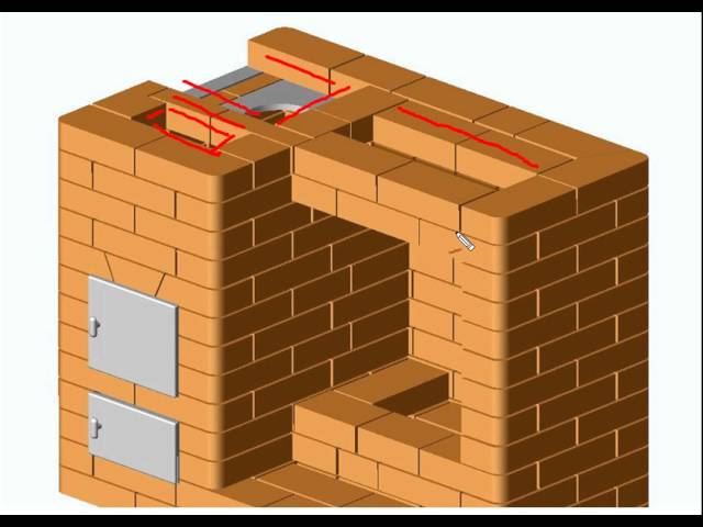 кладка печей
