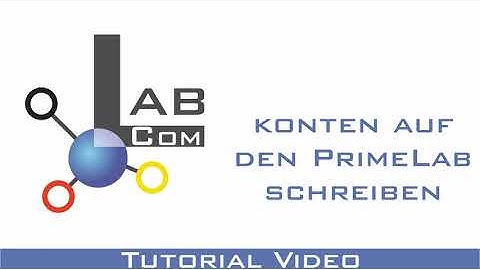 LabCom ® by Water-i.d. ® — Konten Auf Den PrimeLab Schreiben