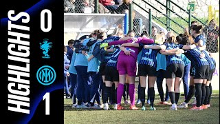 Detruyer Scores The Winning Goal Ternana 01 Inter Serie A Women Highlights