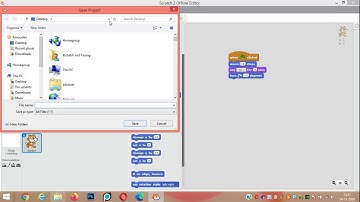 How to Save a Scratch Project