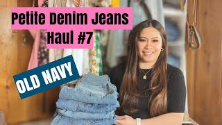 Petite Denim Jeans Haul #7 Denim for short people Old navy